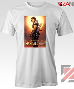 Cara Dune Poster Tshirt Star Wars The Mandalorian Tee Shirts S-3XL White