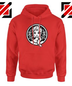 Elsa Frozen Hoodie Princess Disney Hoodies S-2XL Red