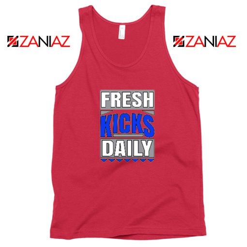 Fresh Kicks Daily Tank Top Best Sneaker Head Gift Tank Top Size S-3XL Red