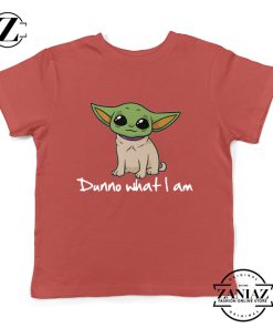 Green Alien Pug Yoda Youth Tshirt The Mandalorian Kids Tees S-XL