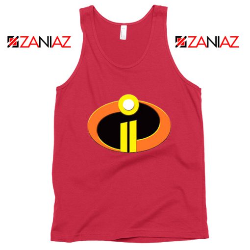 Incredibles Logo Tank Top Disney Pixar Halloween Tops S-3XL