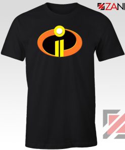 Incredibles Logo Tshirt Disney Pixar Halloween Tee Shirts S-3XL Black