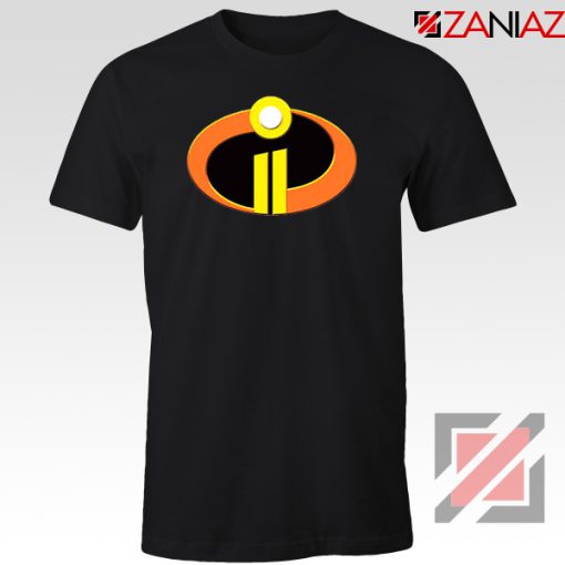 Incredibles Logo Tshirt Disney Pixar Halloween Tee Shirts S-3XL Black