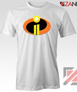 Incredibles Logo Tshirt Disney Pixar Halloween Tee Shirts S-3XL White