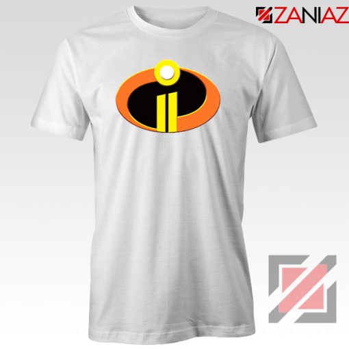 Incredibles Logo Tshirt Disney Pixar Halloween Tee Shirts S-3XL White