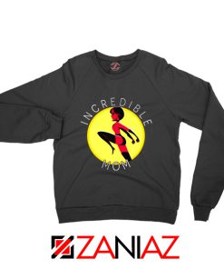 Incredibles Mom Sweatshirt Disney Pixar Best Sweaters S-2XL Black