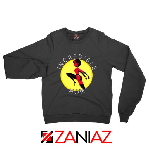 Incredibles Mom Sweatshirt Disney Pixar Best Sweaters S-2XL Black