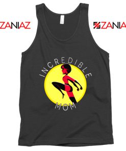 Incredibles Mom Tank Top Disney Pixar Best Tops S-3XL Black