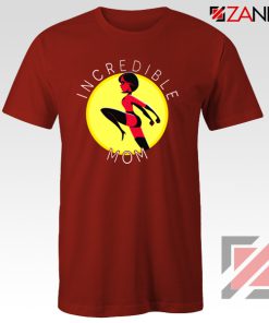 Incredibles Mom Tshirt Disney Pixar Tee Shirts S-3XL Red