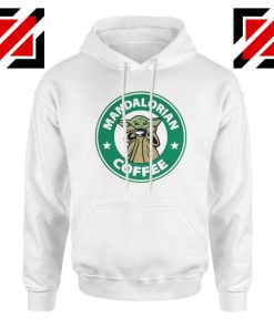 Mandalorian Coffee Hoodie Baby Yoda Star Wars Hoodies S-2XL