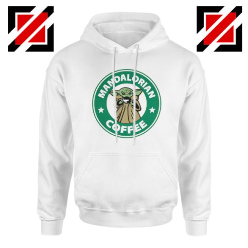 Mandalorian Coffee Hoodie Baby Yoda Star Wars Hoodies S-2XL