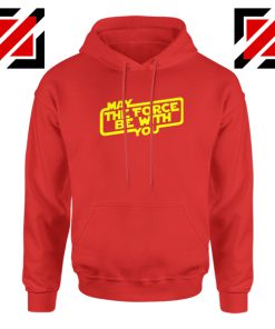 May The Force Be With You Hoodie Obi Wan Kenobi Hoodies S-2XL Red