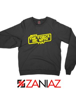 May The Force Be With You Sweatshirt Obi Wan Kenobi Sweater S-2XL Black