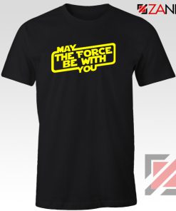 May The Force Be With You Tee Shirt Obi Wan Kenobi Tshirts S-3XL Black