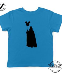 Mickey Balloon Darth Vader Kids Tshirt Star Wars Disney Youth Shirts