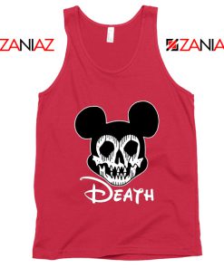 Mickey Disney Parody Tank Top Disney Halloween Tops S-3XL Red