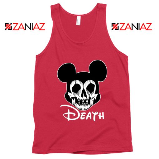 Mickey Disney Parody Tank Top Disney Halloween Tops S-3XL Red