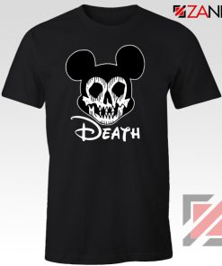 Mickey Disney Parody Tshirt Disney Halloween Tee Shirts S-3XL Black