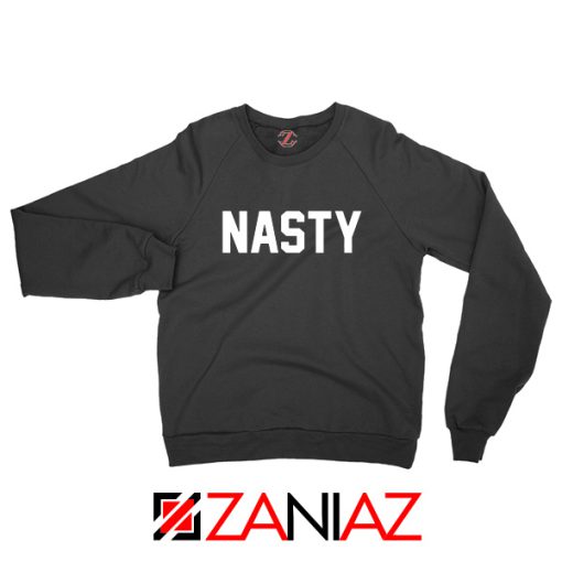 Nasty Sweatshirt Anti Trump Funny American Politician Sweater S-2XL Black