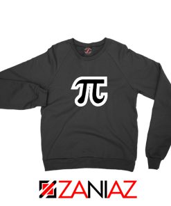 Pi Day Sweatshirt Math Teacher Day Gift Sweater S-2XL Black