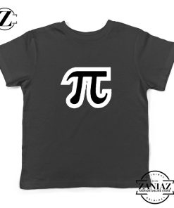 Pi Day Youth Tee Shirt Math Teacher Day Gift Kids Tshirts S-XL Black