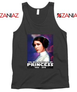 Princess Carrie Fisher Tank Top Star Wars Films Tops S-3XL