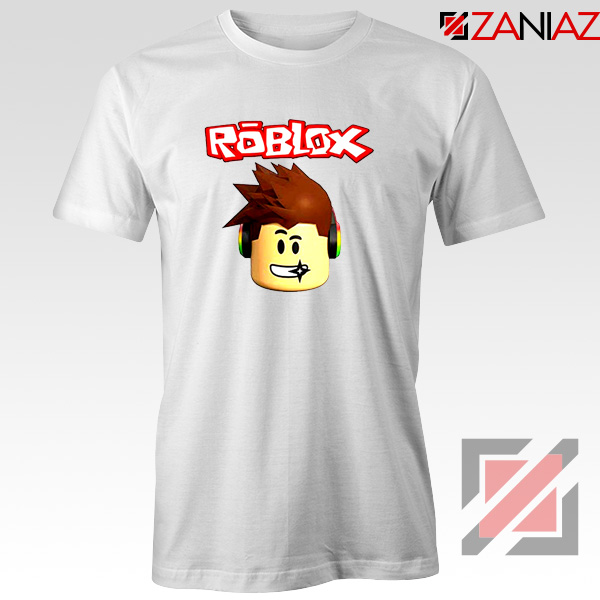 Logo Roblox White T Shirt