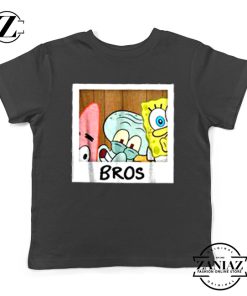 Spongebob Squarepants BROS Black Kids Tee