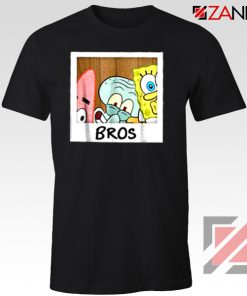 Spongebob Squarepants BROS Tshirt Nickelodeon Tee Shirts S-3XL