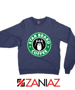 Star Beard Coffee Sweatshirt Funny Star Wars Sweaters S-2XL