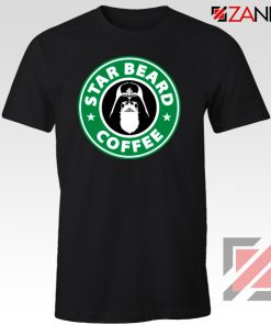 Star Beard Coffee Tshirt Funny Star Wars Tee Shirts S-3XL