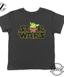 Star Wars Baby Yoda Kids Tshirt The Rise Of Skywalker Youth Tee Shirts Black