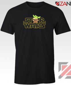 Star Wars Baby Yoda Tshirt The Rise Of Skywalker Tee Shirts S-3XL Black