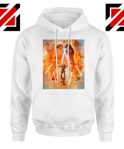 Star Wars Celebration Mural Trilogy Hoodie Star Wars Hoodies S-2XL White