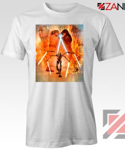 Star Wars Celebration Mural Trilogy Tshirt Star Wars Tee Shirts S-3XL White