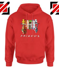 Star Wars Characters Hoodie FRIENDS Water Reflections Hoodies S-2XL Red