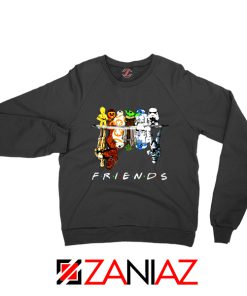 Star Wars Characters Sweatshirt FRIENDS Water Reflections Sweaters Black