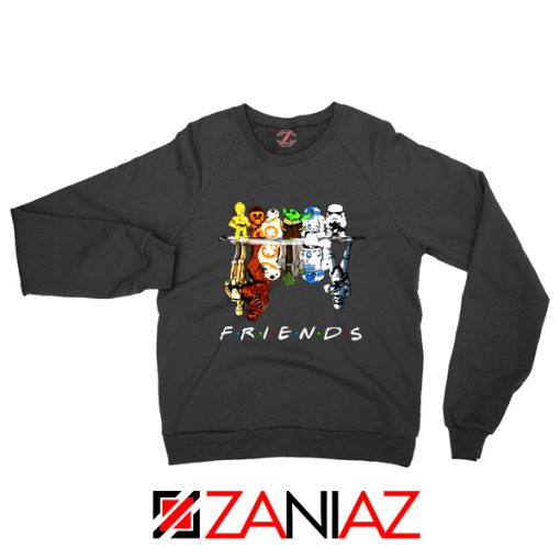 Star Wars Characters Sweatshirt FRIENDS Water Reflections Sweaters Black