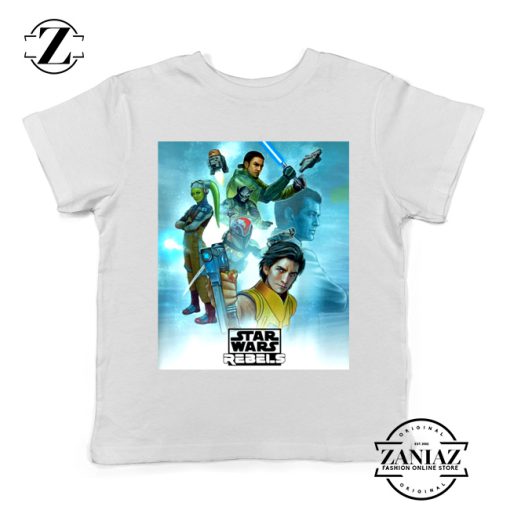 Star Wars Rebels Kids Tshirt Star Wars Season 4 Youth Tee Shirts S-XL