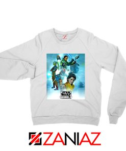 Star Wars Rebels Sweatshirt Star Wars Season 4 Sweaters S-2XL White