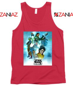 Star Wars Rebels Tank Top Star Wars Season 4 Tops S-3XL Red