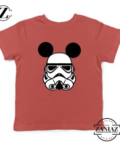 Stormtrooper Mickey Ears Kids Tshirt Star Wars Disney Youth Tee Shirts