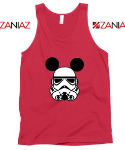 Stormtrooper Mickey Ears Tank Top Star Wars Disney Tops S-3XL