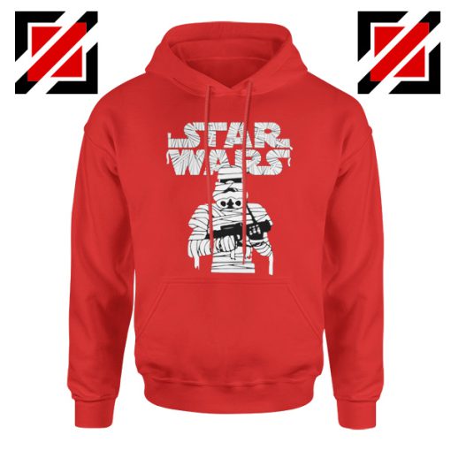 Stormtrooper Mummy Hoodie Star Wars Halloween Hoodies S-2XL Red