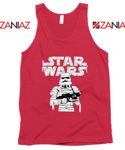 Stormtrooper Mummy Tank Top Star Wars Halloween Tops S-3XL Red