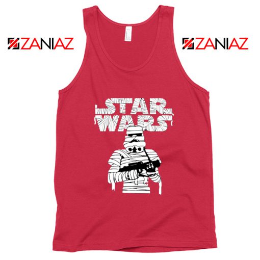 Stormtrooper Mummy Tank Top Star Wars Halloween Tops S-3XL Red