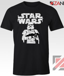 Stormtrooper Mummy Tshirt Star Wars Halloween Tee Shirts S-3XL Black