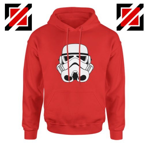 Stormtroopers Helmet Hoodie Star Wars Empire Hoodies S-2XL Red