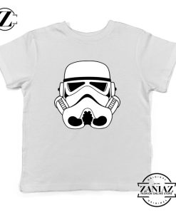 Stormtroopers Helmet Kids Tshirt Star Wars Empire Youth Tee Shirts S-XL