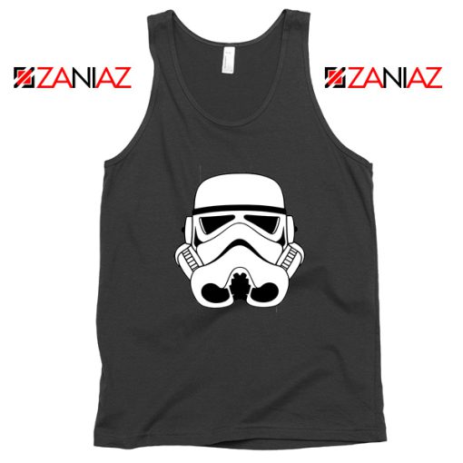 Stormtroopers Helmet Tank Top Star Wars Empire Tops S-3XL Black